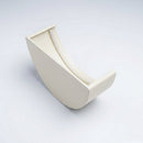 130mm Deepflow Aluminium Gutter Stop End — RAL 9010