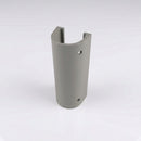 76mm Diameter Aluminium Downpipe Access Plate — RAL 7036