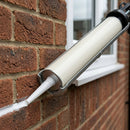 Joint Silicone Sealant 380ml Grey Low Modulus — RAL 9010 (in use)
