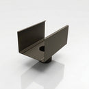 Aluminium Box Gutter Outlet 63mm Diameter 135 x 100mm — RAL 7022