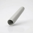 Flush Joint Aluminium Downpipe 63mm Diameter × 3m Length — RAL 7035