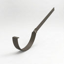 Half Round Aluminium Gutter Side Rafter Bracket 125mm — RAL 7022