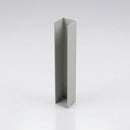 UF1 Aluminium Fascia Board Joint Cover - U Return Profile — RAL 7035