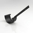 130mm Deepflow Gutter Side Rafter Bracket – Aluminium — Textured Black