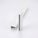 L Return Aluminium Fascia Board Joint Cover — RAL 9016