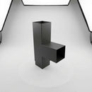 72x72mm Flush Joint Downpipe Branches — 92.5° & 112.5° — RAL 7022 / 92.5 Degrees