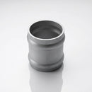 Traditional Aluminium Downpipe Socket 63mm Dia Non-Eared (view 2)