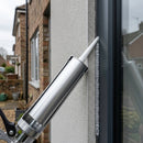 Joint Silicone Sealant 380ml Grey Low Modulus — RAL 9006 (in use)