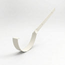 Half Round Aluminium Gutter Side Rafter Bracket 125mm — RAL 9010