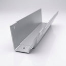 Moulded Ogee Aluminium Gutter Length 125 x 100mm x 1.83m — RAL 9006