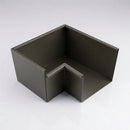 135° Aluminium Box Gutter Angle 135 x 100mm — RAL 7022