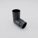 Flush Joint Aluminium Downpipe Bends 63mm Diameter — RAL 7021 / 92.5 Deg
