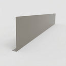 Aluminium Fascia Board Sample — RAL 7036 / 'L' Return