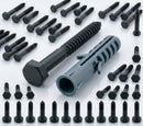 M8 x 70mm Hex Head Coach Screws Stainless Steel (Pack 50) — RAL 7021
