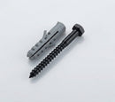 M8 x 70mm Hex Head Coach Screws, Stainless Steel (Pack 50) — RAL 9005