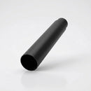 Flush Joint Aluminium Downpipe 63mm Diameter × 3m Length — Textured Black