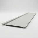 Aluminium Soffit Boards – Plain or Vented with Exterior Coating — RAL 7035 / 740mm Wide | Vented
