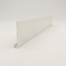 Aluminium Fascia Board Sample — RAL 9010 / 'U' Return