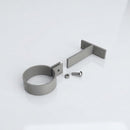 Adjustable Aluminium Pipe Clip 76mm Diameter — RAL 7036