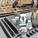 Garage Rubber Roof Kits - 50-Year EPDM Membrane - Professional Installation Kit - professional EPDM roofing product