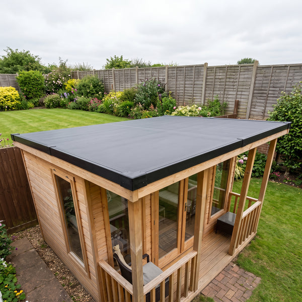 Garden room, plastic trims