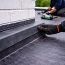 GRP Simulated Lead Flashing Trim C100 - Premium Lead-Free Wall Flashing 3m - professional EPDM roofing product
