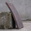 Single handmade clay plain roof tile in the Weathered Earth colourway