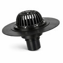EPDM Roof Drain Outlet with leaf grate guard