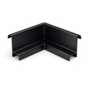 EPDM Drip Trim Internal Corner - black aluminium internal corner piece