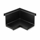 EPDM Kerb Trim Internal Corner - black aluminium internal corner piece