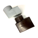 Gray Horizontal Spigot - 100mm x 100mm - Brown