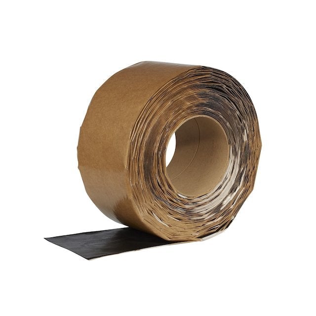 Dim Gray Quickseam 6" Batten Cover Strip -  Per roll (7.5M)