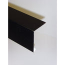 Black Black Metal Edge Trim 2500mm - 6