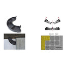 Light Slate Gray Paving Slab Support