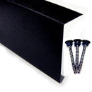 Lavender Metal Edge Black Plastisol Trim For Roofing System