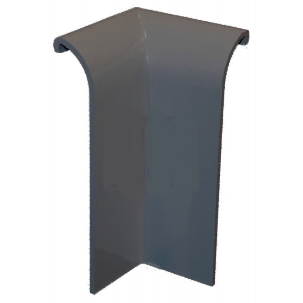 Dim Gray UPVC Internal Drip Trim Corner For Roofing System