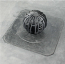 Dark Gray Internal Drain Outlet 68mm Kit