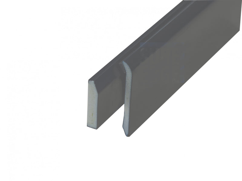 Dim Gray Gutter Drip Trim For EPDM Roofing System