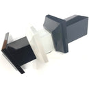 Beige RubbaTrim Internal Corner (Fixings) - Anthracite