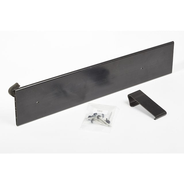 White Smoke RubbaTrim Edge 2500mm (Clips and Fixings) - Anthracite